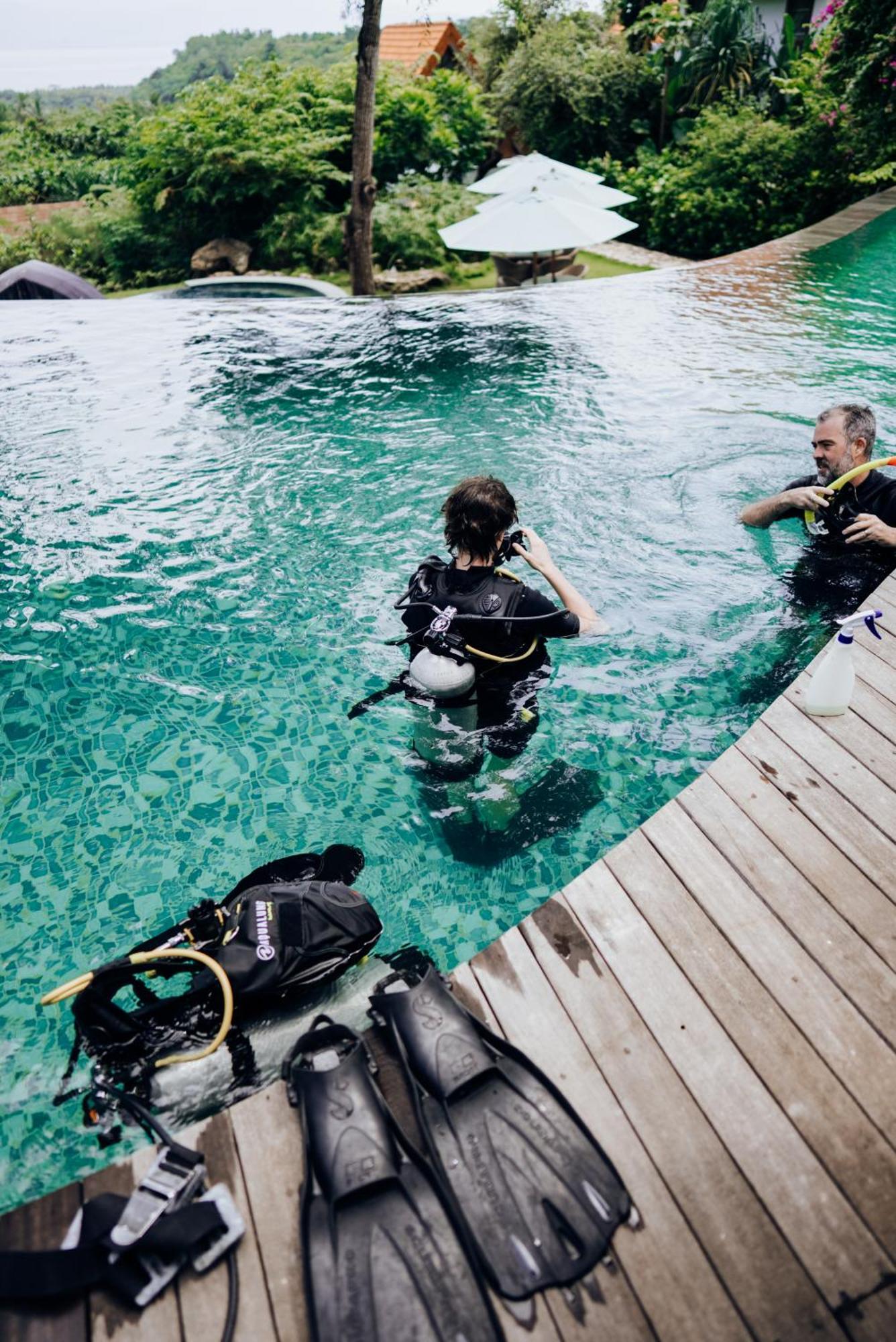 Deep Roots Dive & Yoga Resort Ped Eksteriør billede